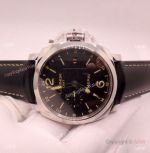 Swiss Grade Panerai Luminor 1950 GMT Black Dial 44mm Watch P9003 Movement-Replica Watches from China
